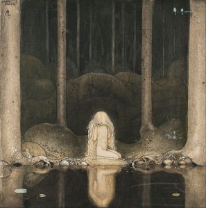 1024px-John_Bauer_-_Princess_Tuvstarr_gazing_down_into_the_dark_waters_of_the_forest_tarn._-_Google_Art_Project